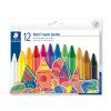 Voskové pastelky Staedtler Jumbo 12