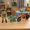 Sada Dinosauří výzkumná základna s dinosauřími figurkami a věží