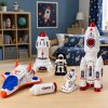Vesmírná sada Rakety Raketoplán Modul Astronauti Světla Zvuky