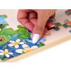 Dřevěné puzzle Rusalka a hmyz 40 dílků 5