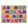 Puzzle Vzdělávací Abeceda Písmenka dřevěné 26 dílků