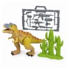 Herní sada Výzkumná základna Dinosauří park Vrtulník Čtyřkolka