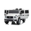 Elektrické autíčko Mercedes G63 AMG Bílé 12
