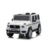 Elektrické autíčko Mercedes G63 AMG Bílé