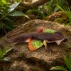 Gumová figurka ještěrka Agama blanitá roztažitelná 13 cm 5