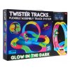 Autodráha svítící ve tmě pro děti 3+ LED autíčko + Smyčka 360 5