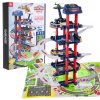 Velká interaktivní parkovací garáž pro děti 3+ Elektrický výtah + Podlahová podložka + 2 kovová autíčka + Příslušenství 2