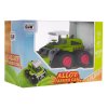 Kovový Buldozer pro děti 3+ Model 1:55 + Pohyblivá přední radlice 6