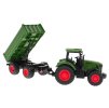 Zelený traktor s přívěsem 3