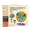 Magnetická stavebnice 3D Ďábelské kolo Kolotoč 71 dílků 4