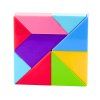 Magnetická barevná stavebnice Tangram 9 dílků 2