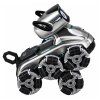 Robotický pes Dálkově ovládaný RC 8 kol Triky Stříbrný 3