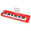 Dětský elektronický keyboard 37 kláves s mikrofonem červený 6