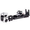 Licencovaný kovový model auta Maisto SCANIA 770S + návěs Buldozer 2