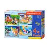 Puzzle Krásné pohádky 4 v 1 8 12 15 20 dílků