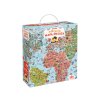 Puzzle CzuCzu Objevitelé Mapa světa 300 dílků + vzdělávací plakát 9