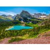 Puzzle Jezero Grinnell v národním parku Glacier USA 3000 dílků 1