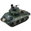 RC tank Sherman M4A3 střílející kouř zvuk 11