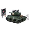 RC tank Sherman M4A3 střílející kouř zvuk 3