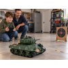 RC tank Sherman M4A3 střílející kouř zvuk 4