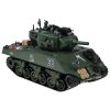 RC tank Sherman M4A3 střílející kouř zvuk 7