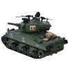 RC tank Sherman M4A3 střílející kouř zvuk 8