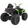 Elektrická čtyřkolka BDM, 2.4GHz, EVA kola černo-zelená 4