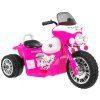 Dětská elektrická motorka Harley 6V růžová 3