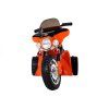Dětská elektrická motorka Harley 6V oranžová 3