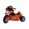 Dětská elektrická motorka Harley 6V oranžová