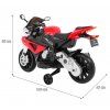 Dětská elektrická motorka BMW S1000 RR červená 2