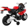 Dětská elektrická motorka BMW S1000 RR červená 9