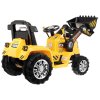 Ramiz dětský elektrický traktor s nakládací lžící 3,4GHz žlutý 3