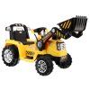 Ramiz dětský elektrický traktor s nakládací lžící 2,4GHz žlutý 1