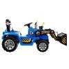 Ramiz dětský elektrický traktor s nakládací lžící 5,4GHz modrý 5