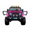 Ramiz elektrické autíčko Wrangler 4x4 s dálkovým 2.4G ovládáním růžové 2