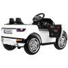 Elektrické autíčko Rapid Racer bílé otevřené dveře