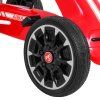 ABARTH red šlapací motokára