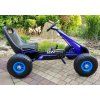 Šlapací motokára GM115 modrá 5