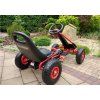 Šlapací motokára GM115 červená 4