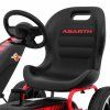 ABARTH black šlapací motokára 10