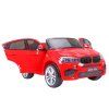 Elektrické autíčko BMW X6 M, 2 místné červené 3