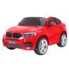 Elektrické autíčko BMW X6 M, 2 místné červené 6