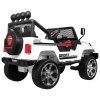 Ramiz Jeep Raptor 4x4, kožená sedačka, 2 místné bílé 3