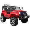 Ramiz Jeep Raptor 4x4, kožená sedačka, 2 místné červené 2