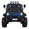 Ramiz Jeep Raptor 4x4, kožená sedačka, 2 místné černé s plameny 9