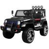Ramiz Jeep Raptor 4x4, kožená sedačka, 2 místné černé