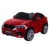 Elektrické autíčko BMW X6 M, 2 místné lakované červené
