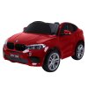 Elektrické autíčko BMW X6 M, 2 místné lakované červené 1