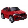 Elektrické autíčko BMW X6 M, 2 místné lakované červené 2